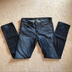 Size 31 Banana Republic Dark Wash Skinny Jeans